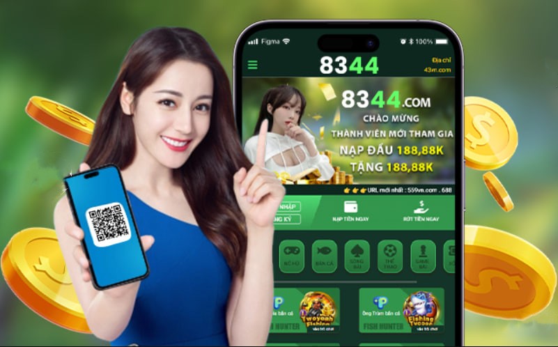 Hình ảnh quảng cáo của x8bet hiển thị nền tảng và các lợi ích